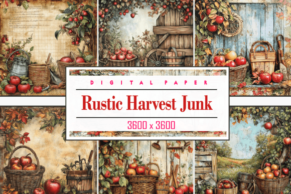 Download Rustic Harvest Junk Journal Page - Harvest junk journal Collection
