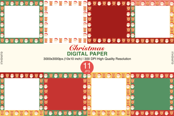 Download Christmas Digital Paper Memo Pad - Digital paper Collection