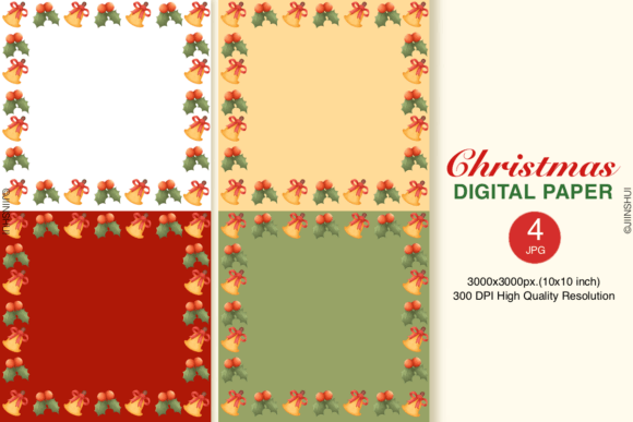 Download Christmas Digital Paper Memo Pad 3 - Digital paper Collection