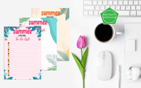 Download Summer to Do List Cute Colorful Template - To do list Collection