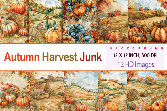 Download Autumn Harvest Junk Journal Page - Harvest junk journal Collection