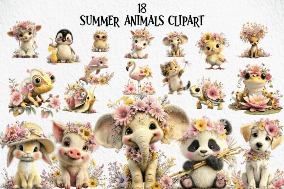 Download Summer Animals Clipart - Premium Resources
